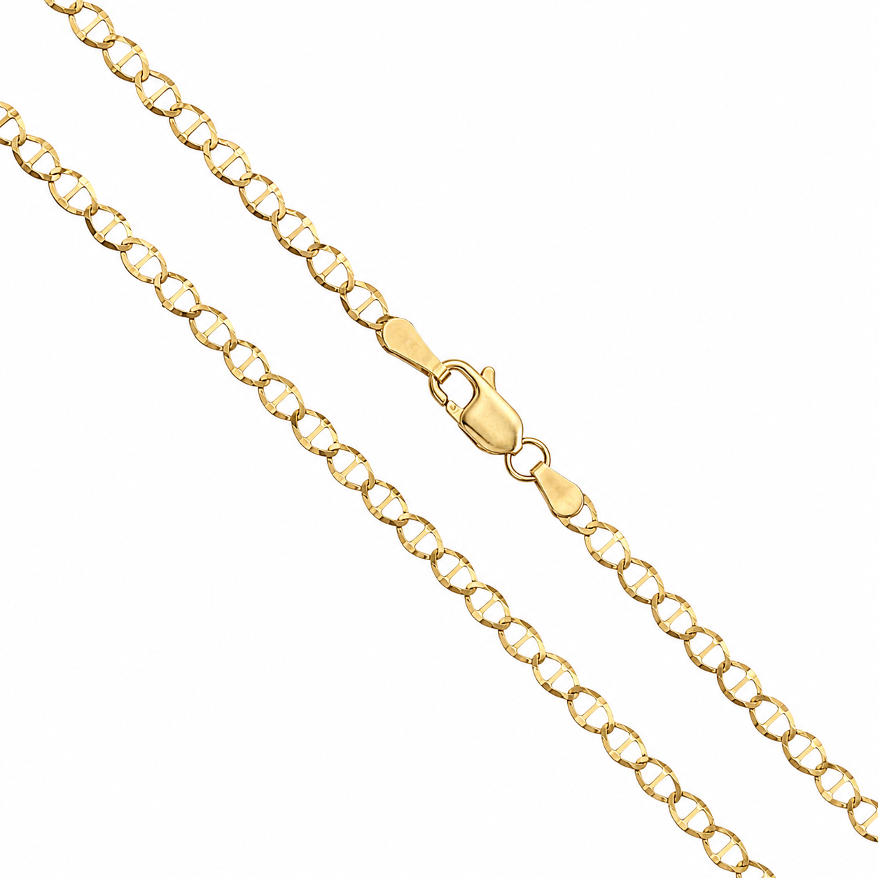 Mariner - 3mm - Yellow 10k Gold Chain
