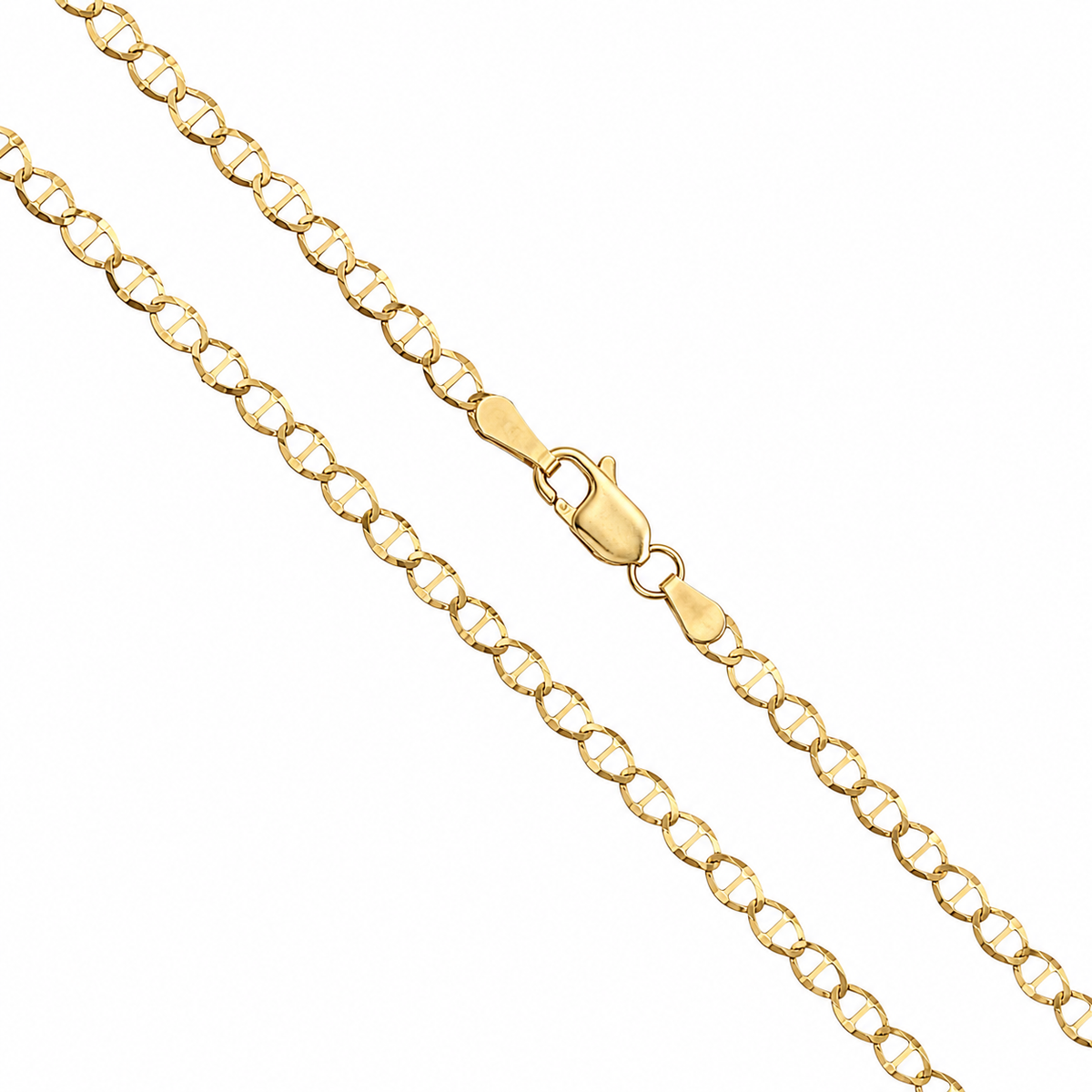 Mariner - 3mm - Yellow 10k Gold Chain