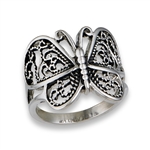 Stainless Steel Butterfly RING