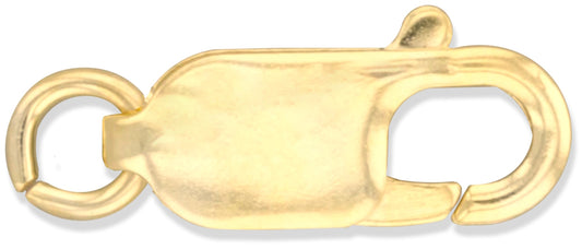 Lobster Claw Clasp – Gold Plated – 13mm - Sterling Silver
