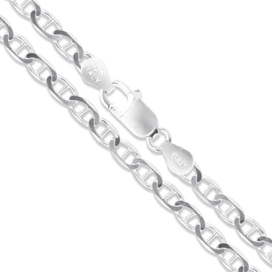 Marina 250 - 10.2mm - Sterling Silver Marina Chain Necklace