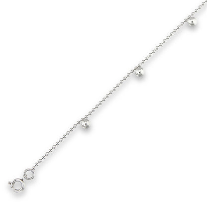 Stainless Steel Ball Anklet