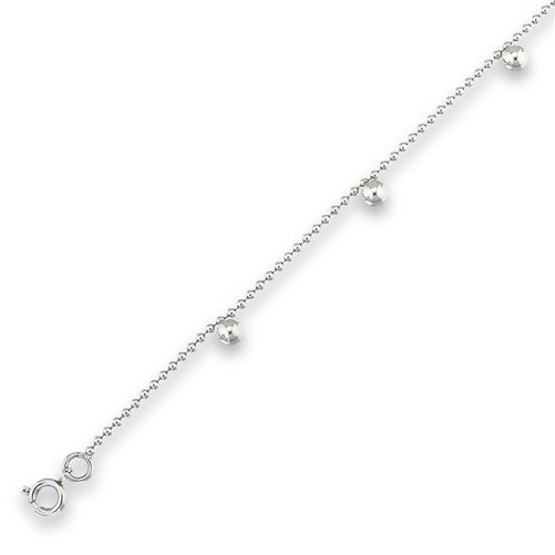 Stainless Steel Ball Anklet