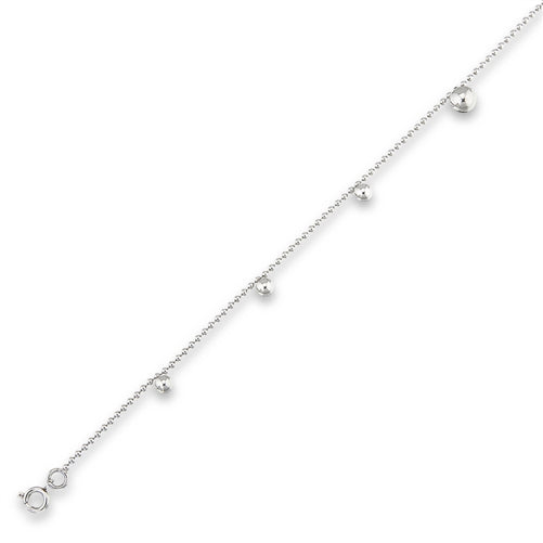 Stainless Steel Ball Anklet