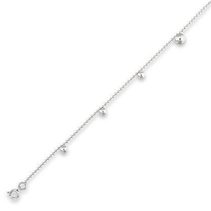 Stainless Steel Ball Anklet