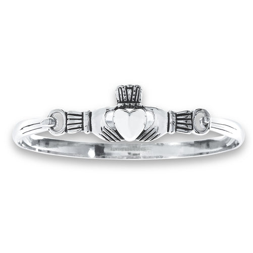 Stainless Steel Claddagh Bracelet