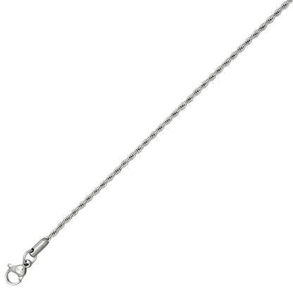 2.5mm Stainless Steel Rope Chain