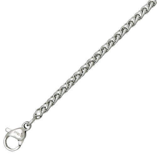 4mm Stainless Steel Wheat Chain