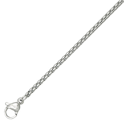 2mm Stainless Steel Rounded Box Chain