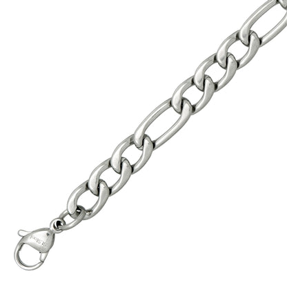 6mm Stainless Steel Figaro Chain