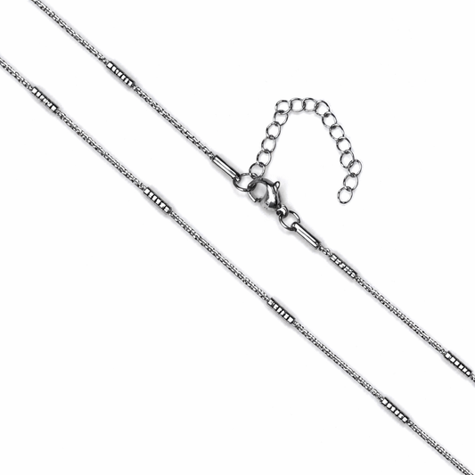 1.5mm Stainless Steel Round Box with Pipe Chain