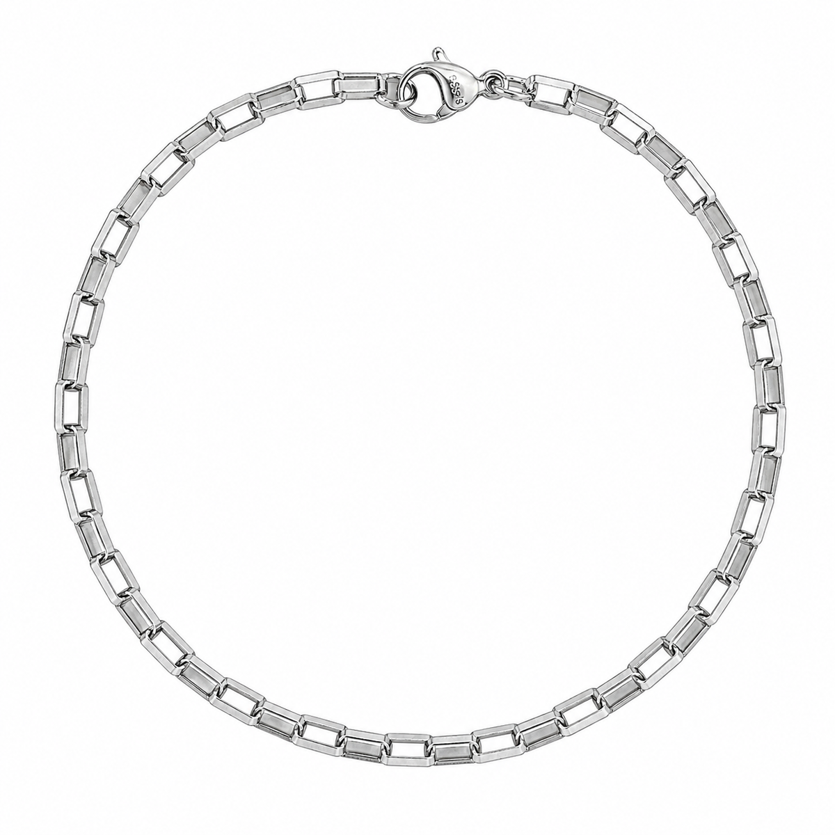 Stainless Steel Long Box Rectangular Link Chain