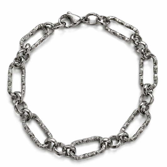 Stainless Steel Twisted Link Figaro Cable Paperclip Rolo Chain