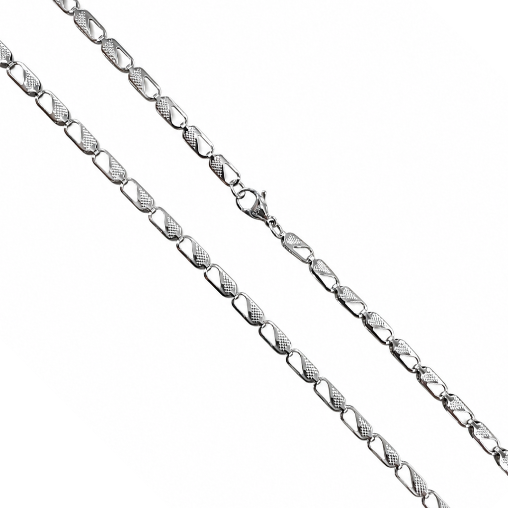 Stainless Steel Clasp Link Lightweight Paperclip Unique Chain