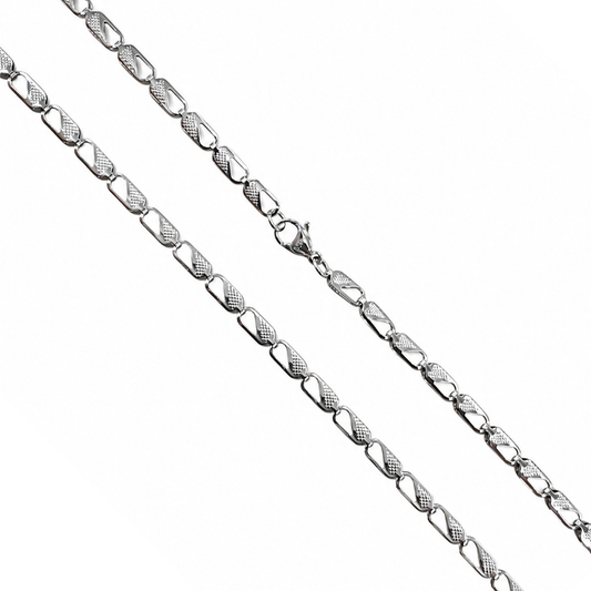 Stainless Steel Clasp Link Lightweight Paperclip Unique Chain