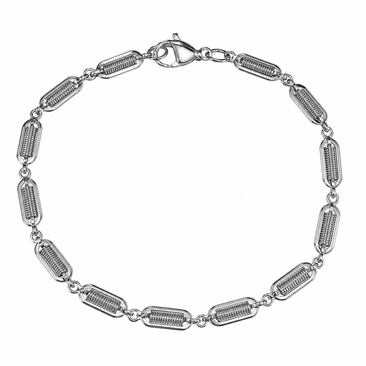 Stainless Steel 3.9mm Spring Coil Cage Electric Chain Link