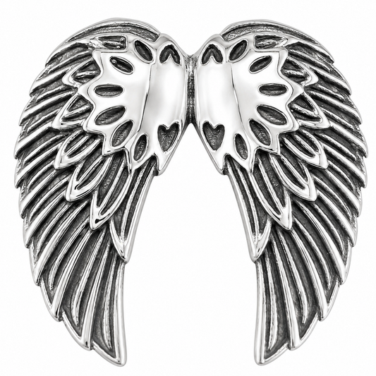 Stainless Steel Angel Wings Pendant
