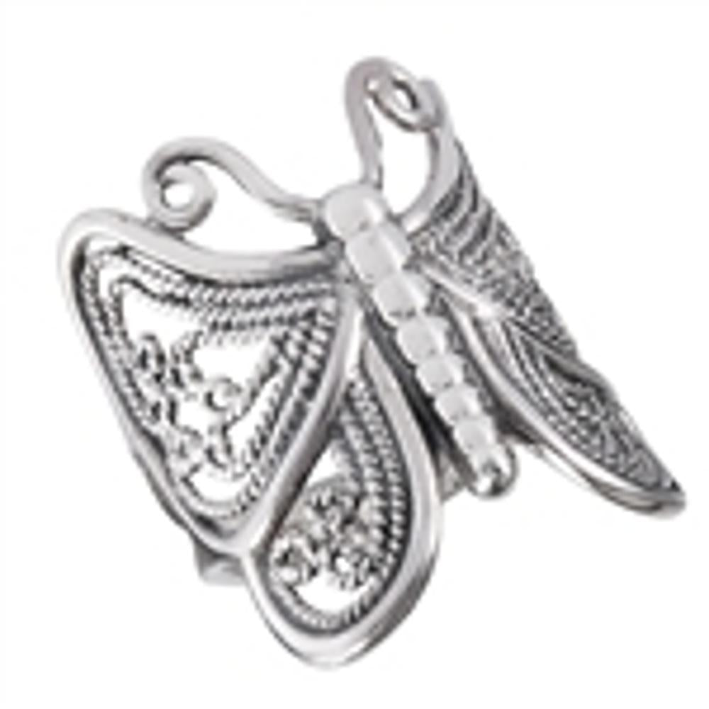 Stainless Steel Butterfly Ring