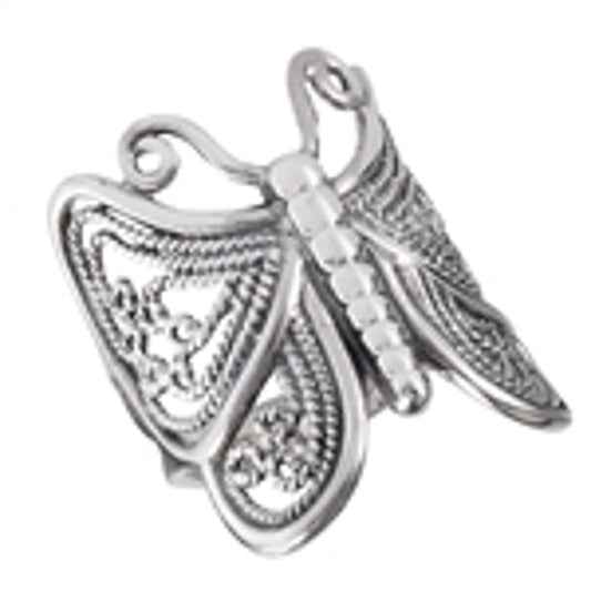 Stainless Steel Butterfly Ring