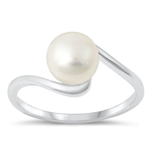 Sterling Silver Freshwater Pearl Ring