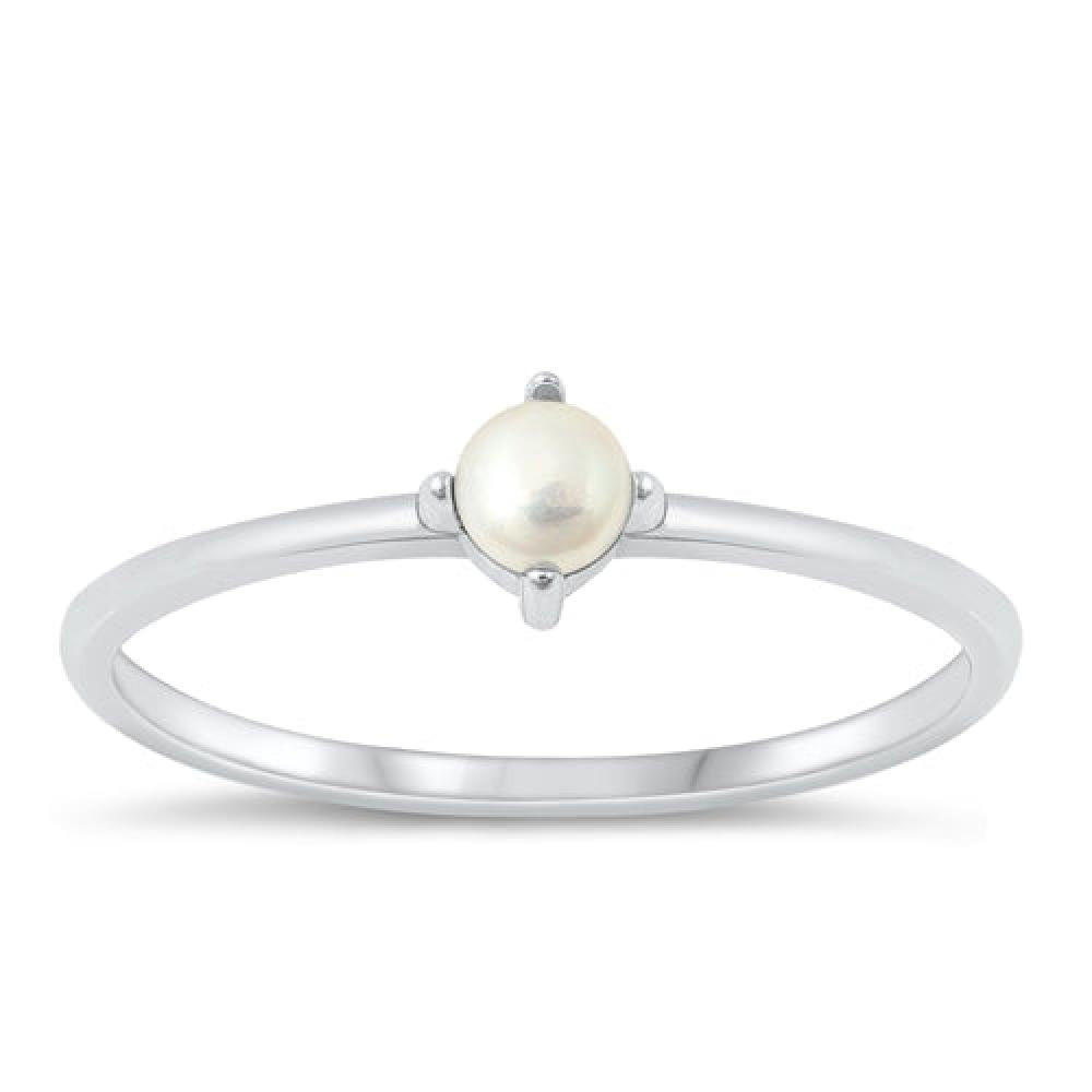 Sterling Silver Freshwater Pearl Ring