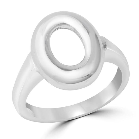 Sterling Silver Geometric Ring