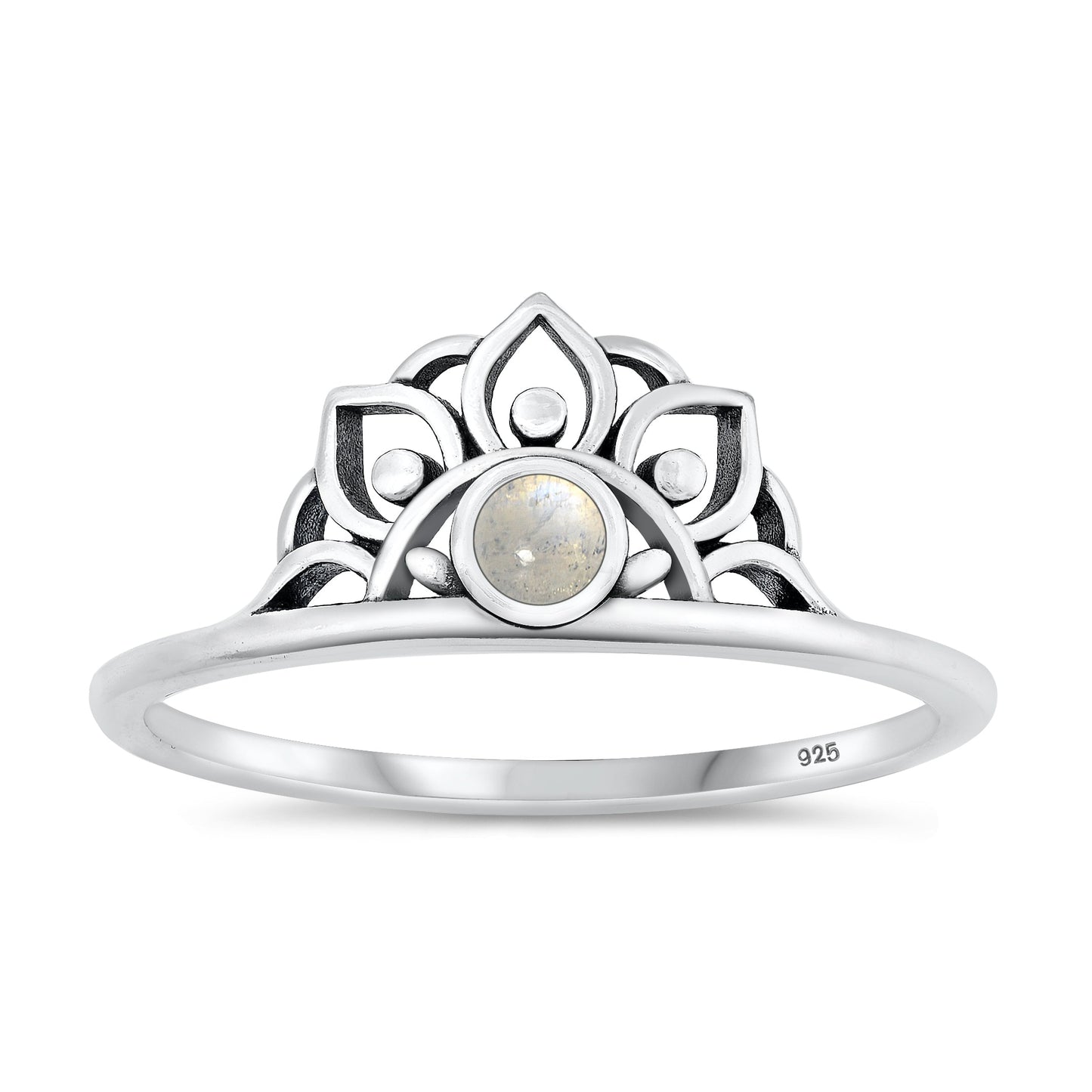Sterling Silver Moonstone Ring