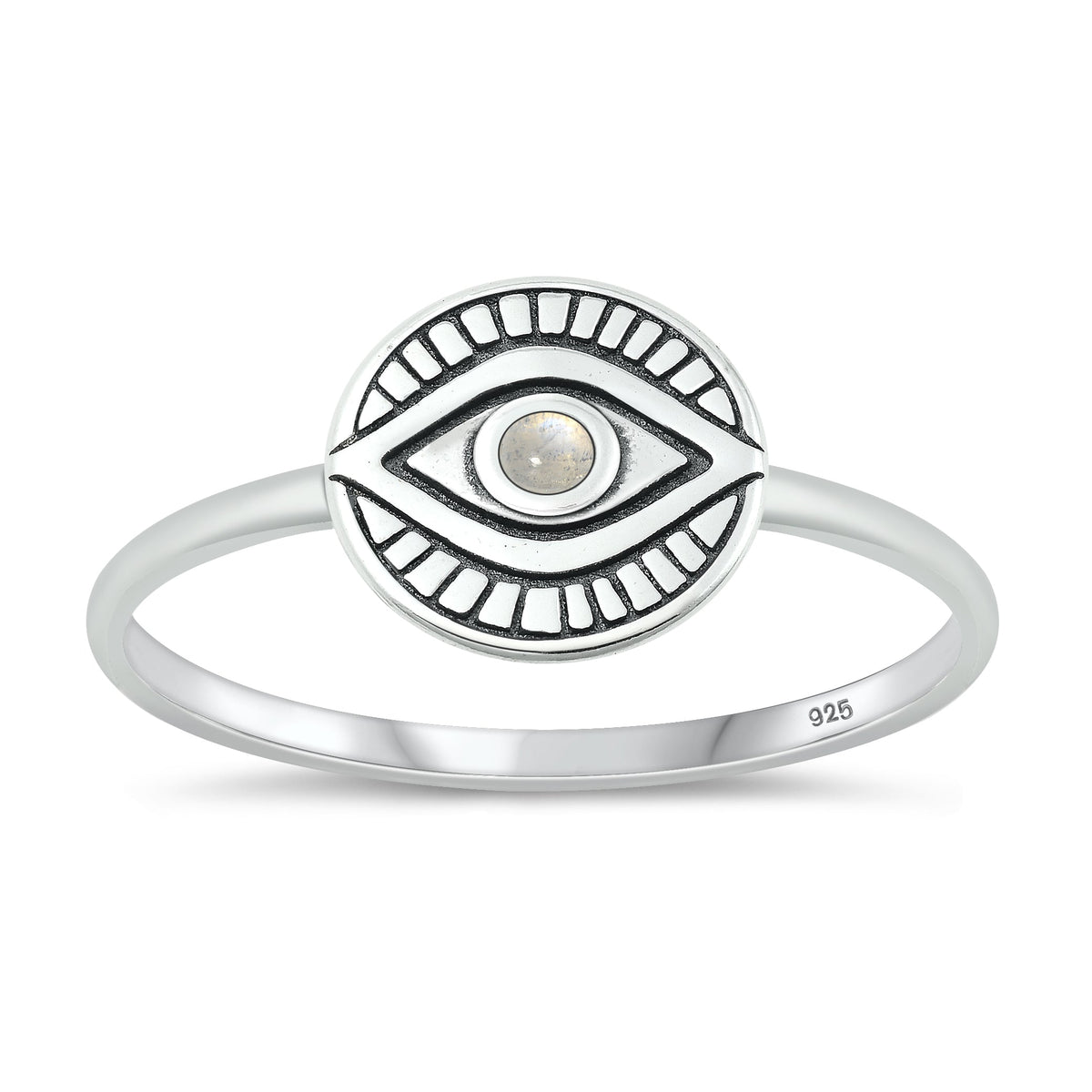 Sterling Silver Moonstone Ring