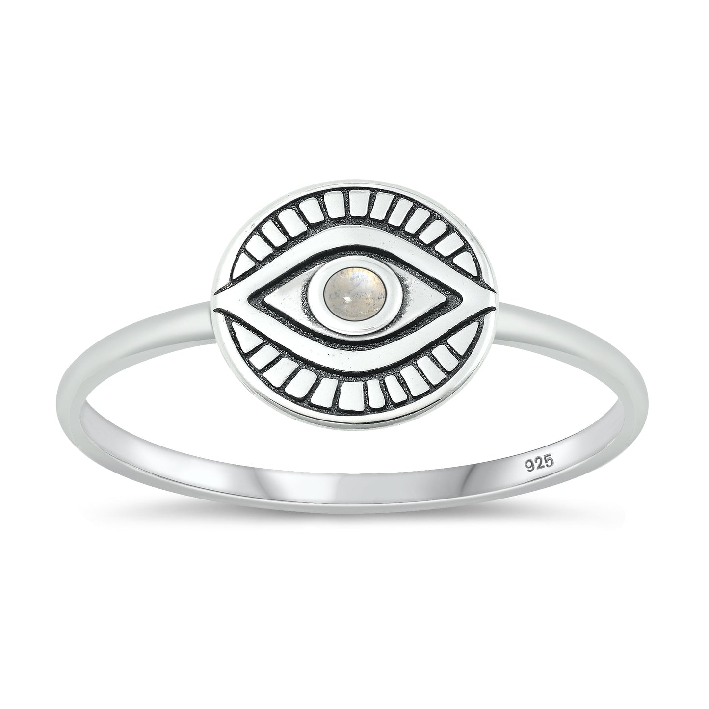 Sterling Silver Moonstone Ring