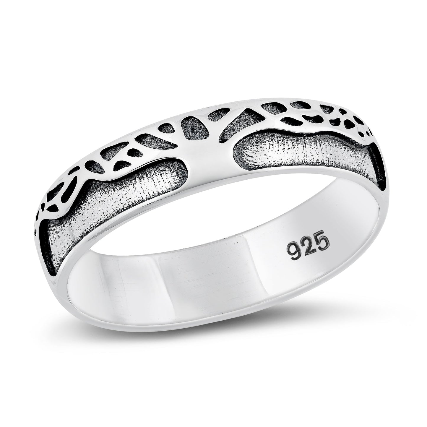 Sterling Silver Tree Ring