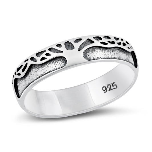 Sterling Silver Tree Ring