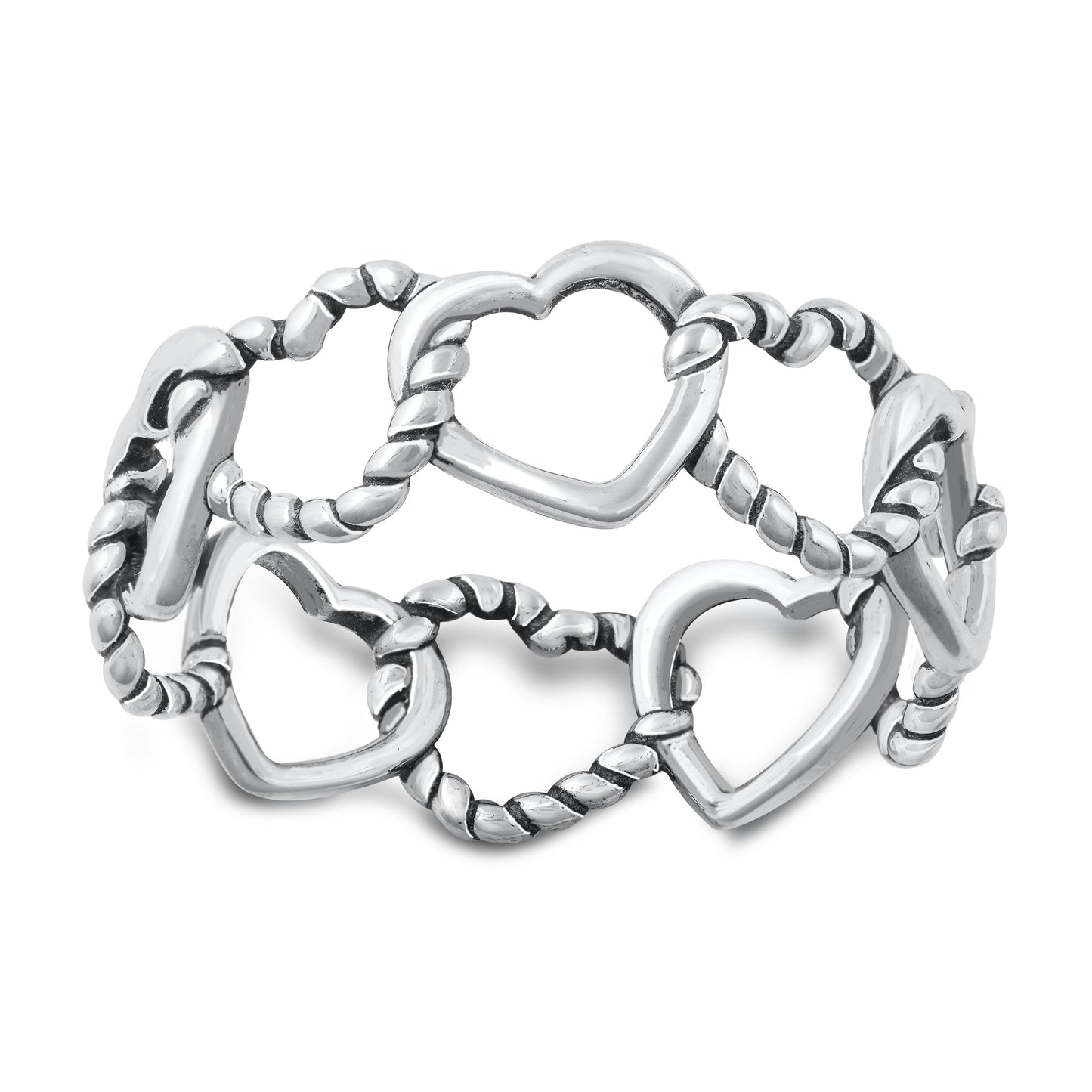Sterling Silver Heart Ring