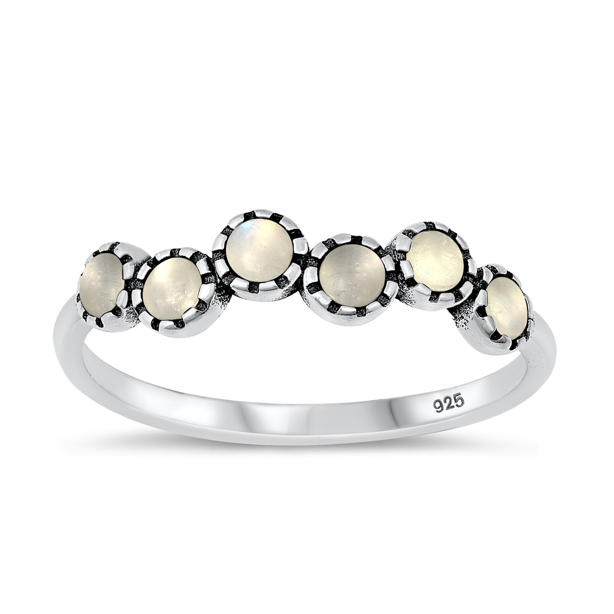 Sterling Silver Moonstone Ring