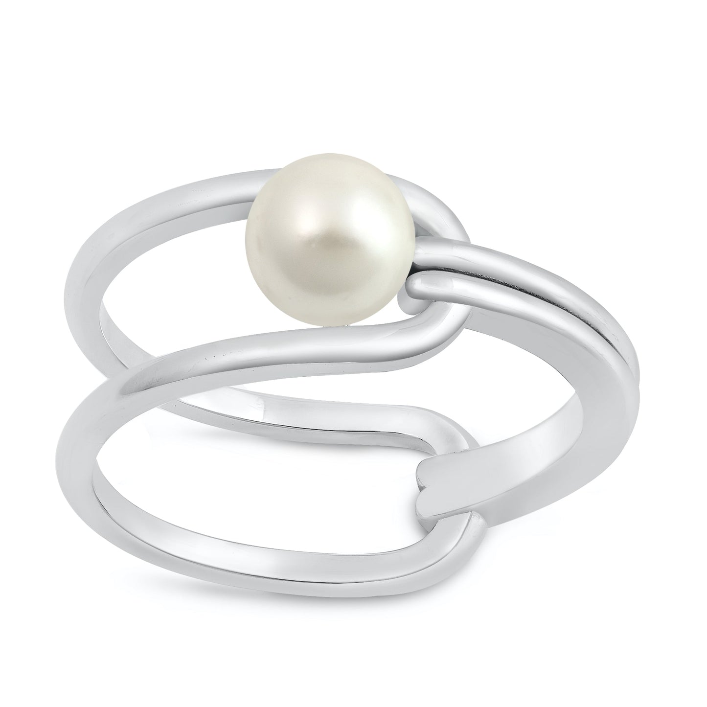 Sterling Silver Freshwater Pearl Ring