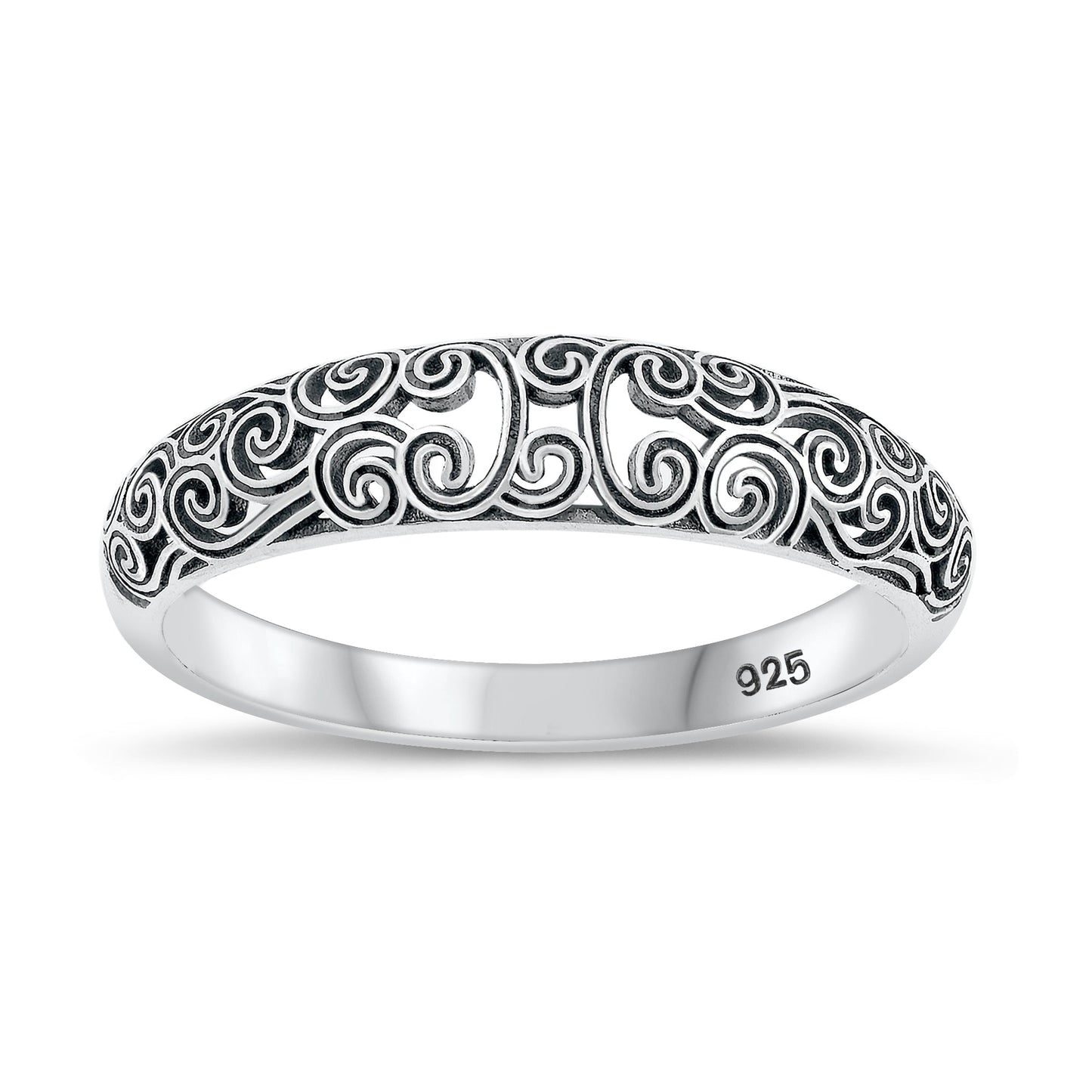Sterling Silver Filigree Ring