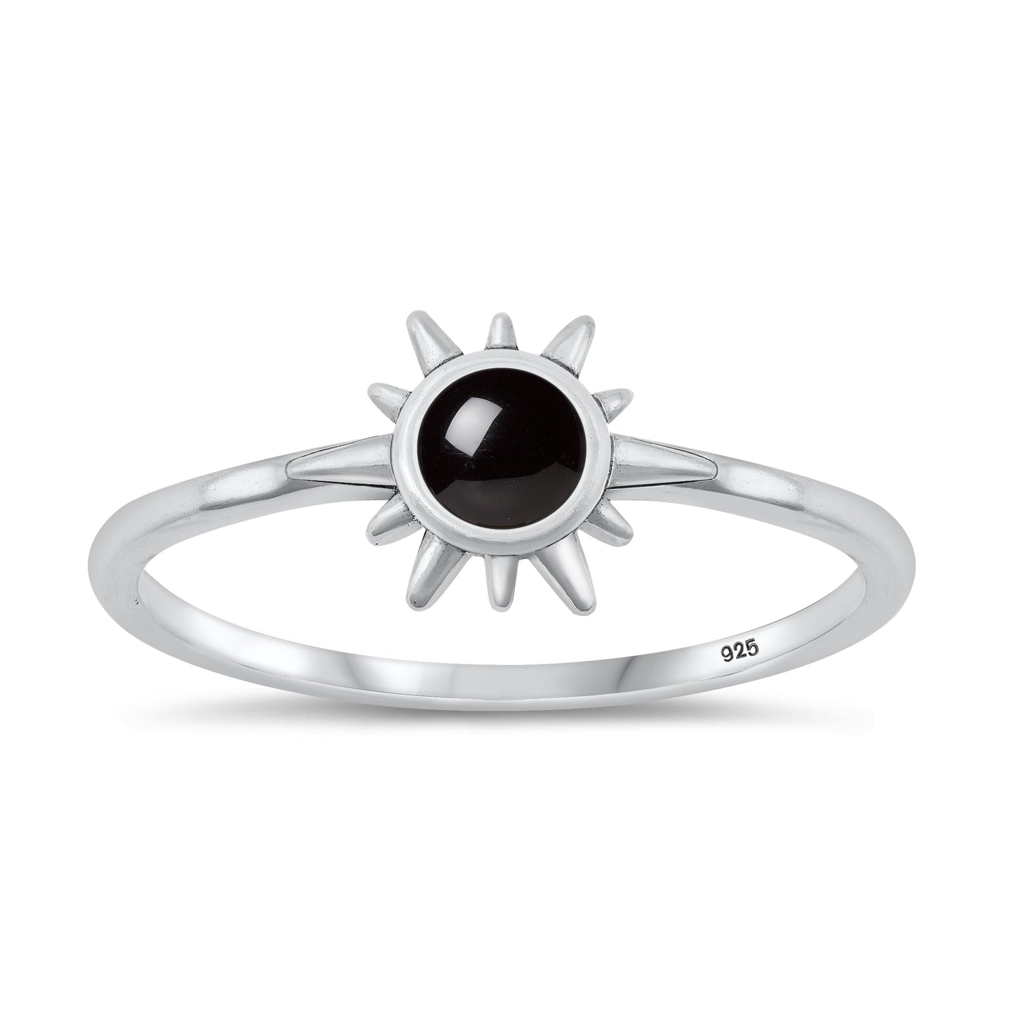 Sterling Silver Sun Ring