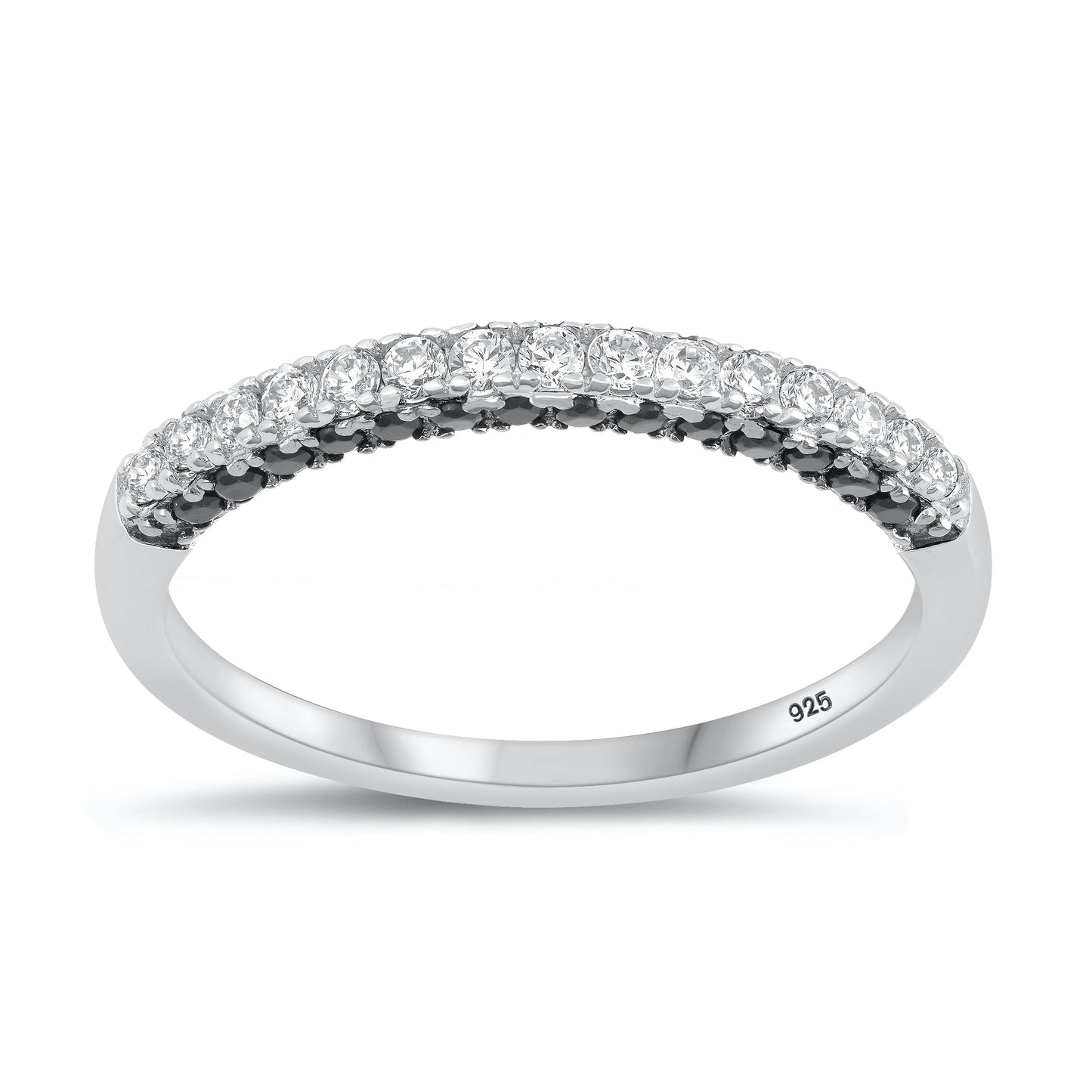Sterling Silver White CZ Ring