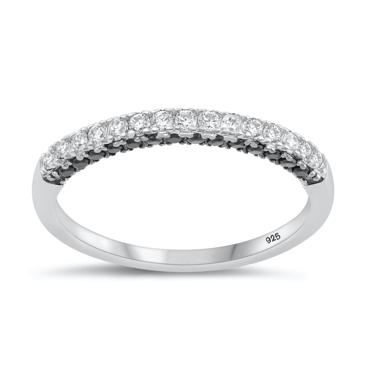 Sterling Silver White CZ Ring