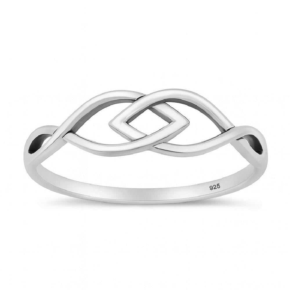 Sterling Silver Christian Fish Ring