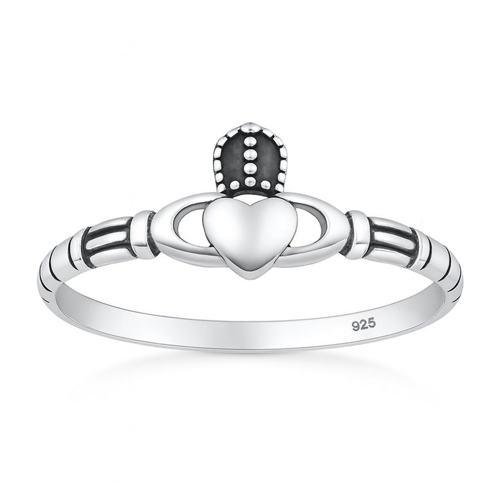 Sterling Silver Claddagh Ring