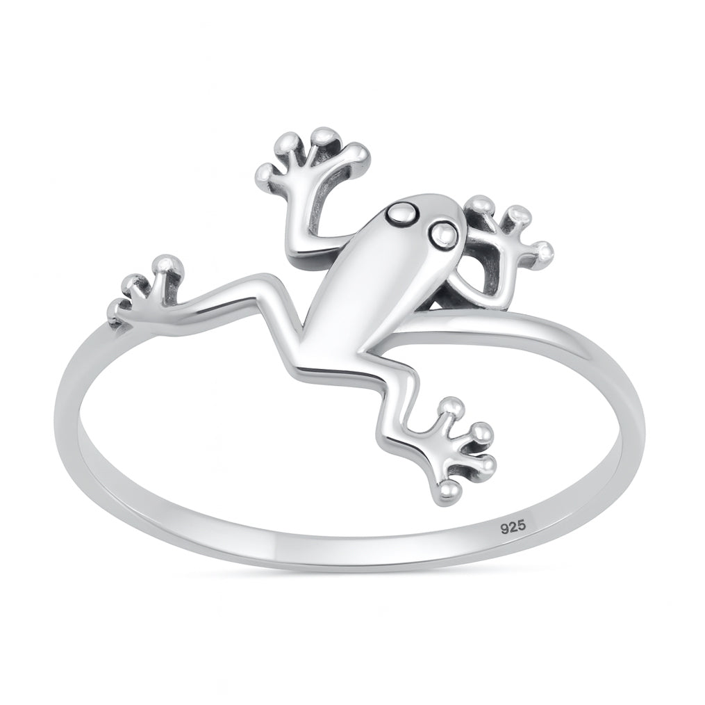 Sterling Silver Frog Ring