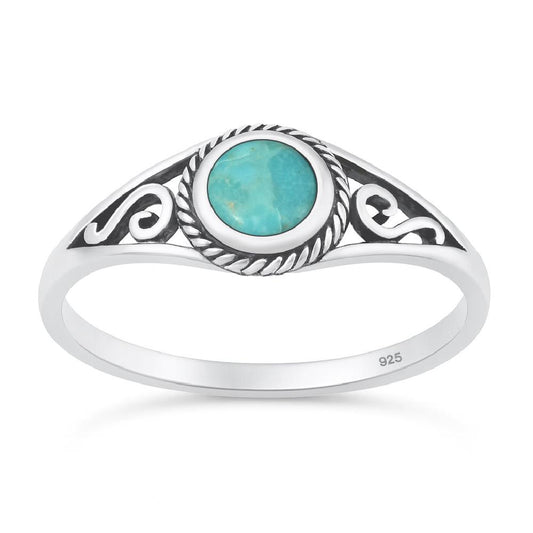 Sterling Silver Filigree Bali Style Ring