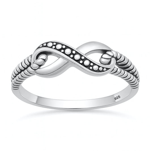 Sterling Silver Infinity Ring