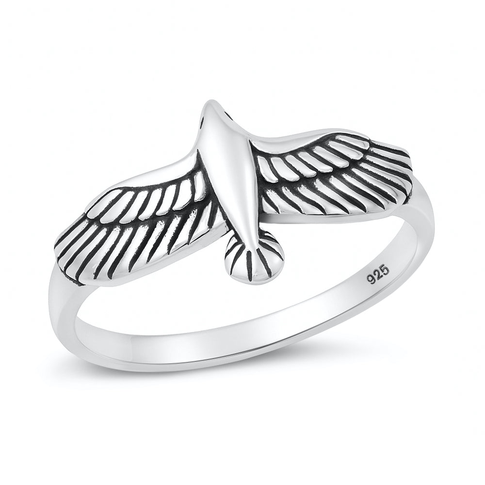 Sterling Silver Eagle Ring