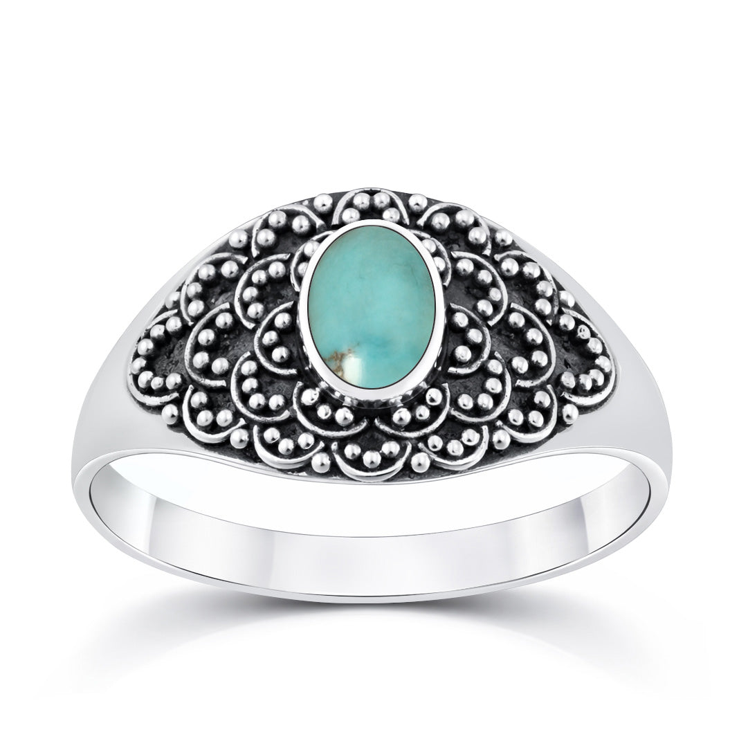 Sterling Silver Turquoise Ring