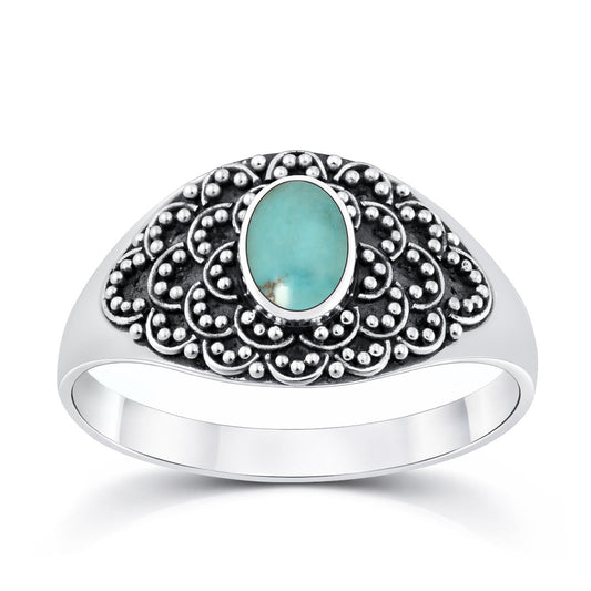 Sterling Silver Turquoise Ring