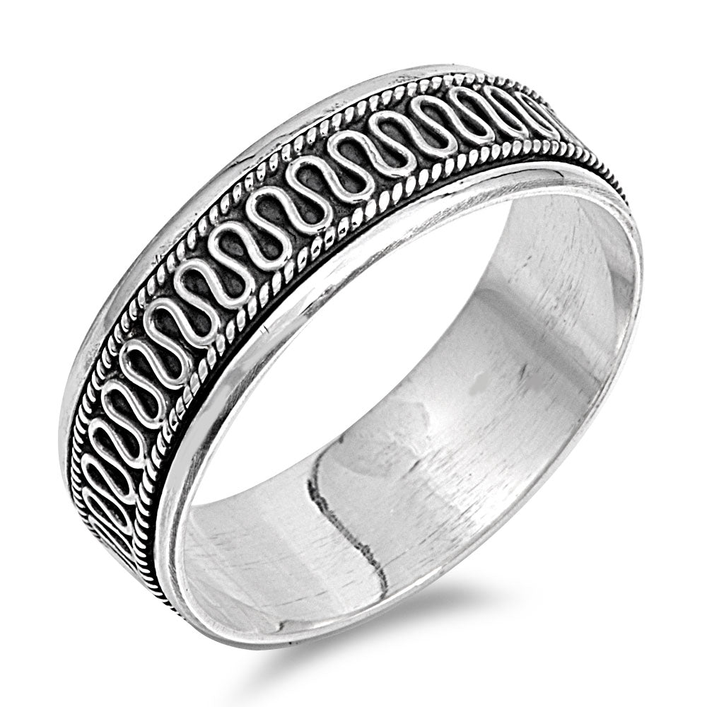 Sterling Silver Spinner Ring