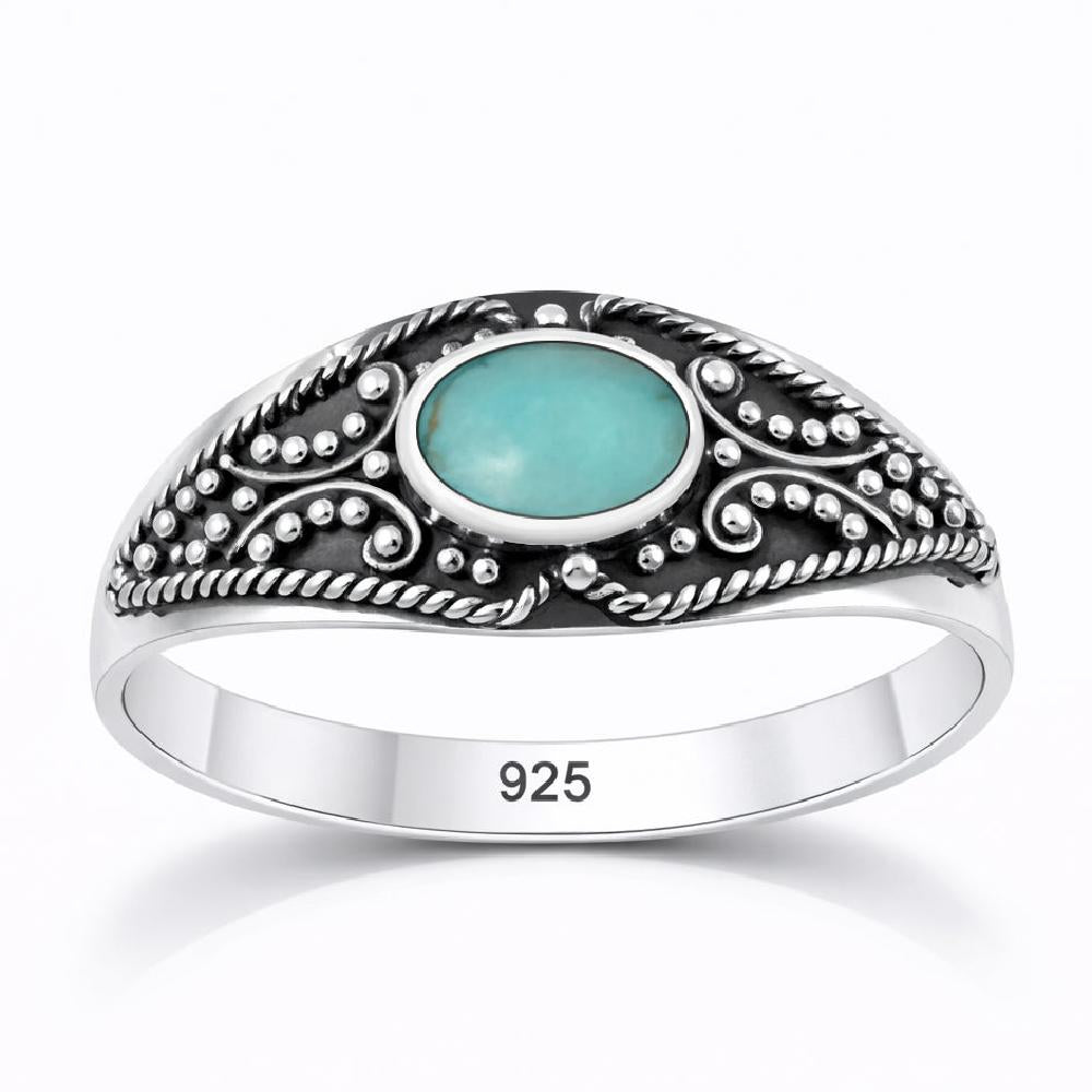 Sterling Silver Turquoise Ring