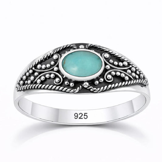 Sterling Silver Turquoise Ring