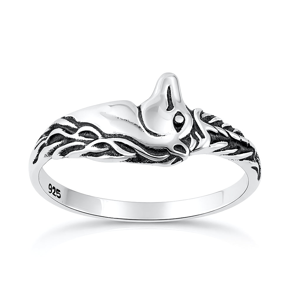 Sterling Silver Unicorn Ring
